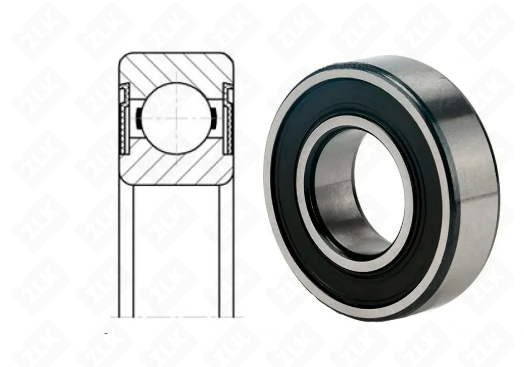 Подшипник шариковый 10000942RS (6942RS) 4×11×4 мм Россия