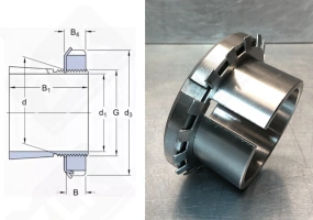 Втулка закрепительная H207 Neutral 30-35-29 мм