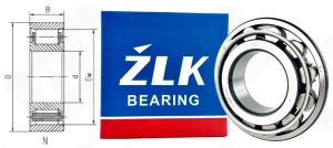 Подшипник 2319 (N319ECJ) радиальный роликовый 95-200-45 мм