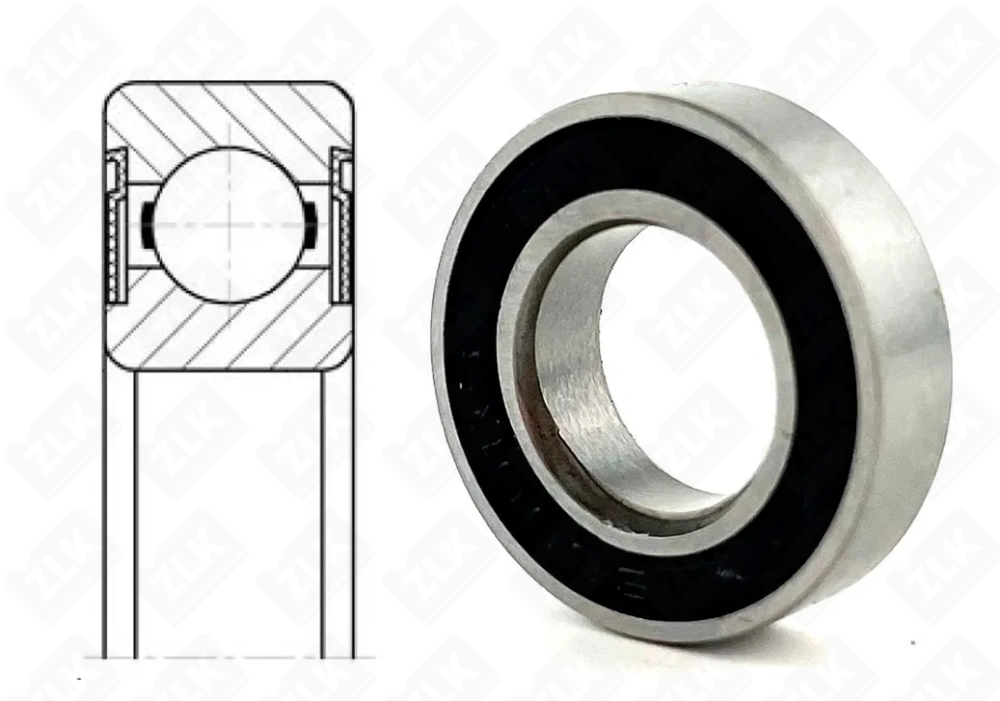 1000800 2RS (618002RS,68002RS)