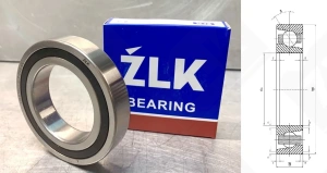 Подшипник 36111 E (HSS7011CTP4SUL) радиально-упорный шариковый 55-90-18 мм