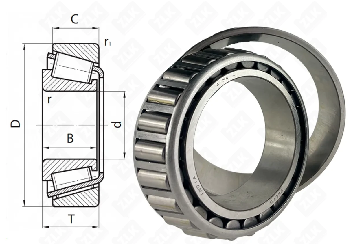 Подшипник роликовый  (VKHB 2041) 82.5×140×37 мм SKF оригинал