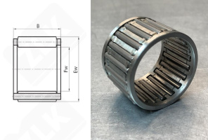 Подшипник 464818 Д  радиальный игольчатый 89-100-22 мм