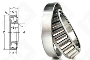 Подшипник 2007121 (32021) радиально-упорный роликовый конический 105-160-35 мм