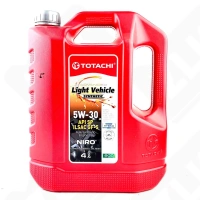 Масло моторное 5W-30 синтетическое 4л бензин TOTACHI NIRO LV SAE API SP/SN+