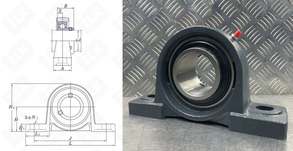 480212UCP (UCP212D1) NSK