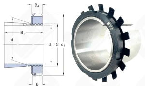 Втулка закрепительная H2318 Neutral 80-90-86 мм