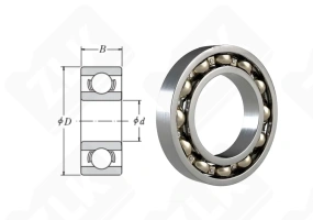 Подшипник 1000094 (694) радиальный шариковый 4-11-4 мм