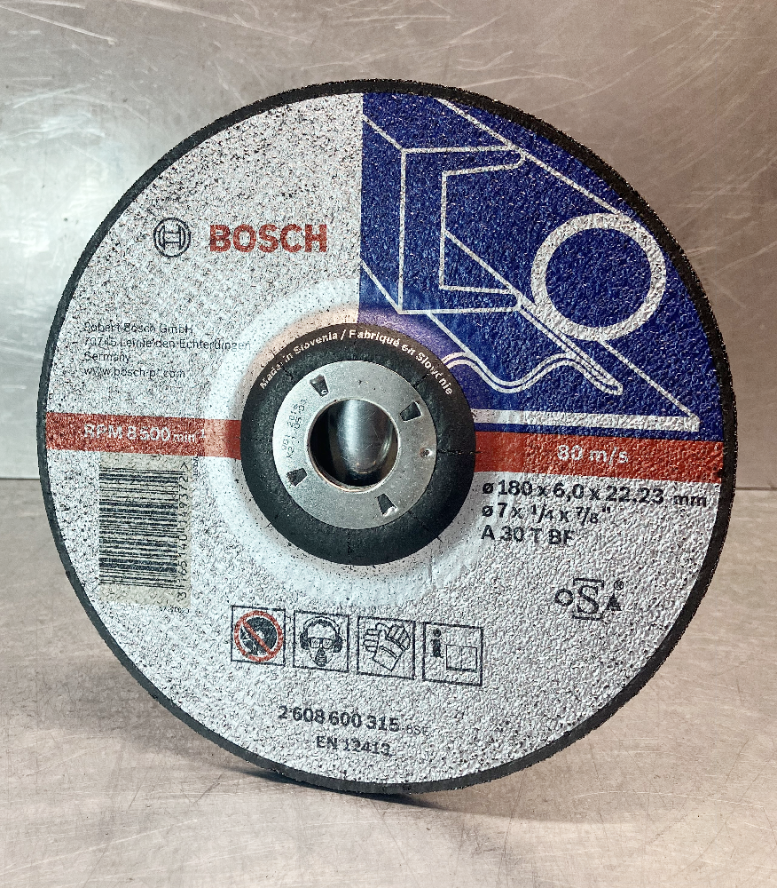 180*6*22 мет.зачистной (BOSCH)