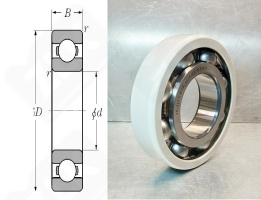 Подшипник 228 (70) (6228C3VL2071) радиальный шариковый токоизолированный 140-250-42 мм
