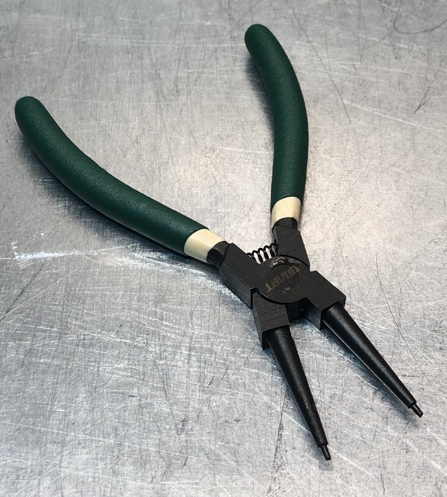 Съемник стопорных колец 150 (сжим) прямой 