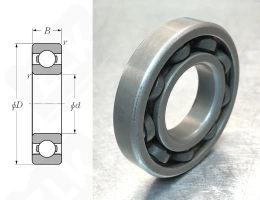 Подшипник 705 радиальный шариковый 25-52-10 мм