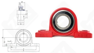 Подшипниковый узел 480315UCP (UCP315)