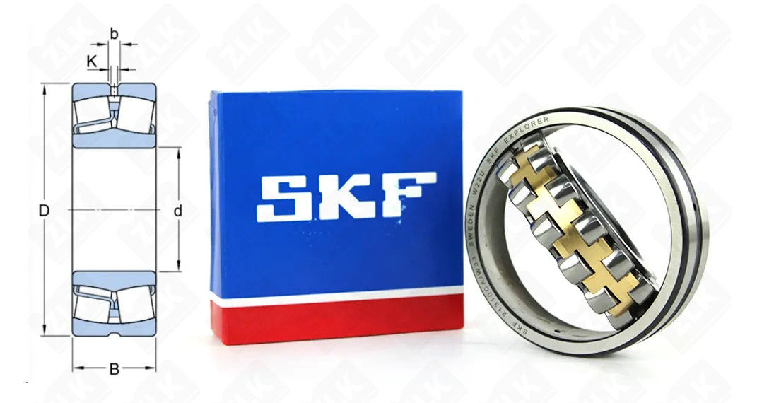 Подшипник роликовый (21310CAW33) 50×110×27 мм SKF оригинал