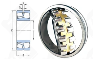 Подшипник 3513 H (22213CAW33,22213MBW33) радиальный роликовый самоустанавливающийся 65-120-31 мм