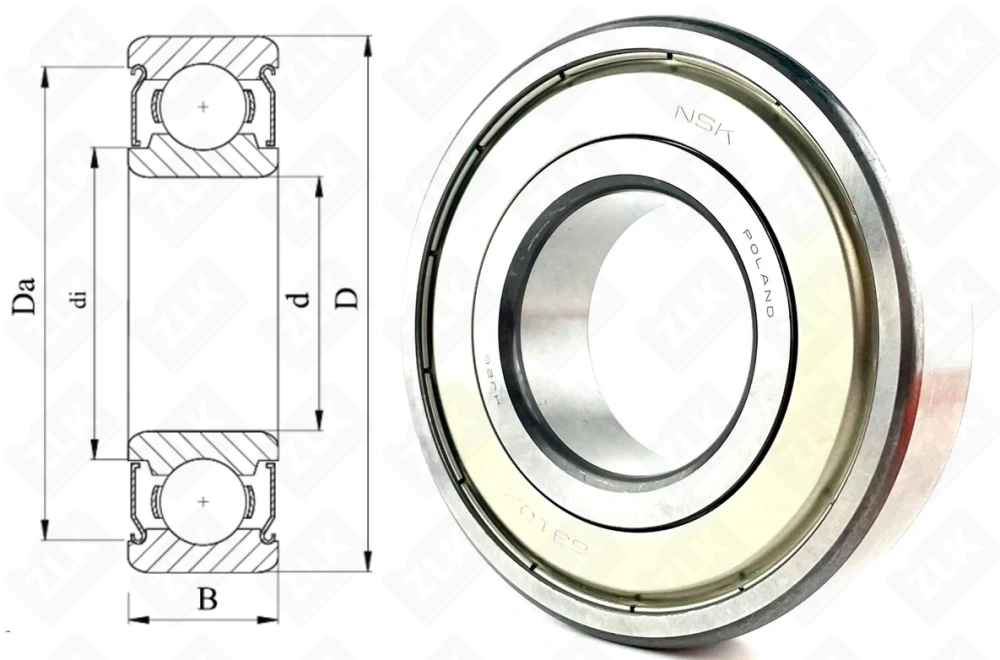 80310 (6310ZZCM) NSK