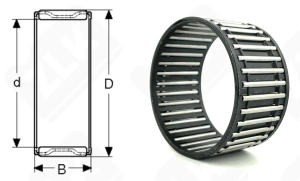 Подшипник K55x60x32 радиальный игольчатый 55-60-32 мм