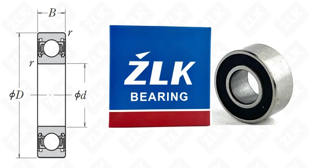 1000085 2RS (6852RS) ZLK