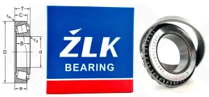 Подшипник 2007107 (32007) радиально-упорный роликовый конический 35-62-18 мм