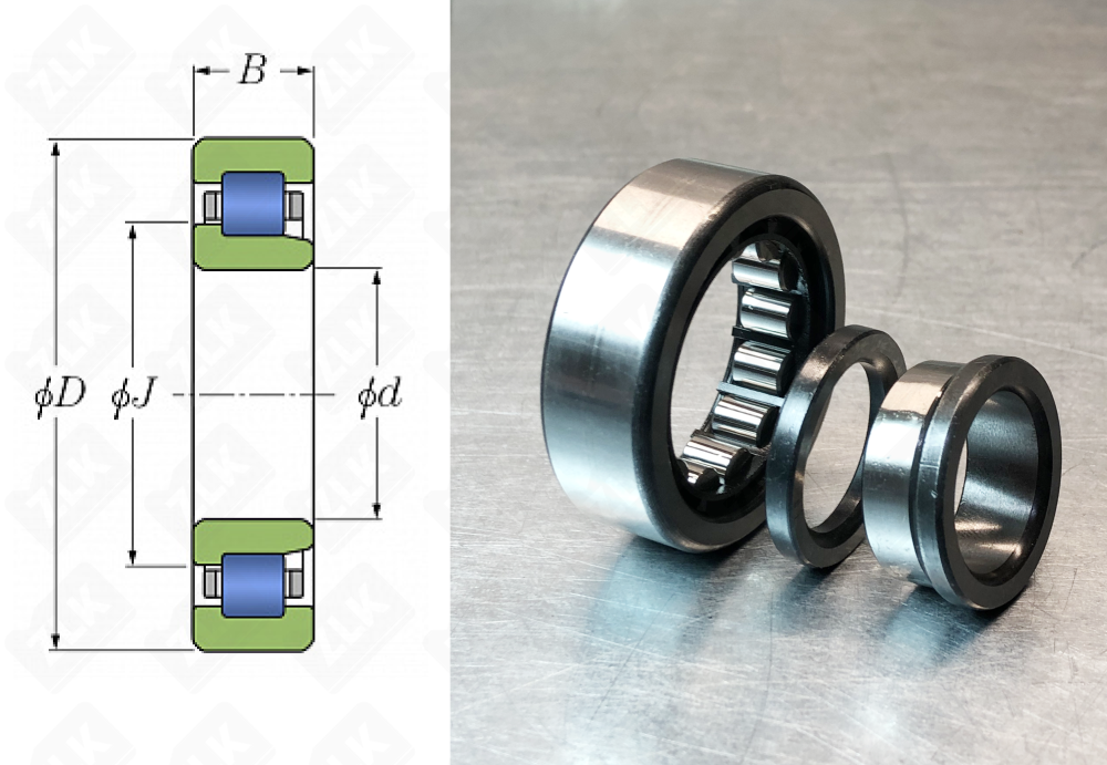 92506 Е (NUP2206ECP) SKF