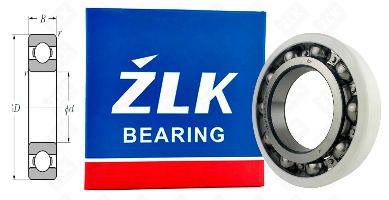 Подшипник шариковый 70-316 Л (6316MC3VL0241) 80×170×39 мм ZLK