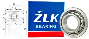 Подшипник 32316 (NU316) радиальный роликовый 80-170-39 мм