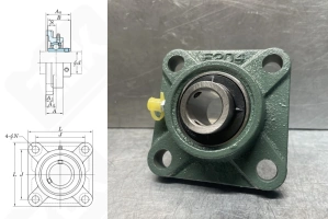 Подшипниковый узел 480204UCF (UCF204FY20)