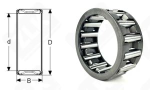 Подшипник K35x45x20 радиальный игольчатый 35-45-20 мм