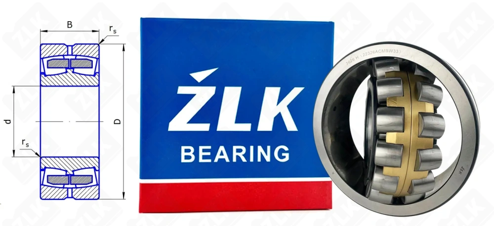 Подшипник 3626 Н (22326АСМВ/W33) радиальный роликовый самоустанавливающийся 130-280-93