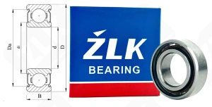 Подшипник MR63 радиальный шариковый гибридный 3-6-2 мм