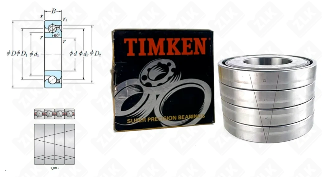 Подшипник шариковый (MM60BS120 QUH) 60×120×22.5 мм Timken оригинал