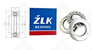 Подшипник 8326 (51326) упорный шариковый 130-225-75 мм