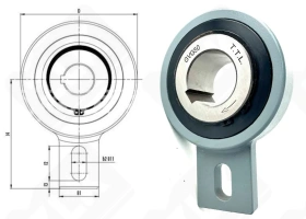 Обгонная муфта GVG50 (RSBW50) радиальный шариковый 50-132-0.1 мм