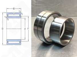 Подшипник NKI70/35 радиальный игольчатый 70-95-35 мм