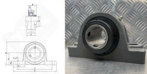 Подшипниковый узел 480208UCP (UCP208 PB22427H)