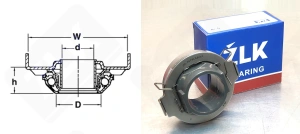 Выжимной подшипник 78TKL4801R упорный шариковый 48,5-89-51 мм