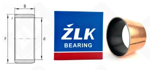 Втулка скольжения MB8560DU ZLK 85-90-60 мм