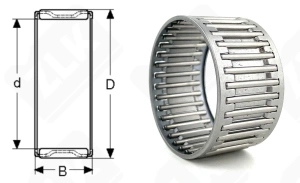 Подшипник K50x55x30 радиальный игольчатый 50-55-30 мм