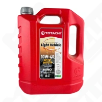 Масло моторное 10W-40 полусинтетическое 4л бензин TOTACHI NIRO LV SAE API SP/SN+