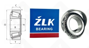 Подшипник 7511 (32211) радиально-упорный роликовый конический 55-100-26,75 мм