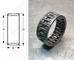 Подшипник K10x13x13 радиальный игольчатый 10-13-13 мм