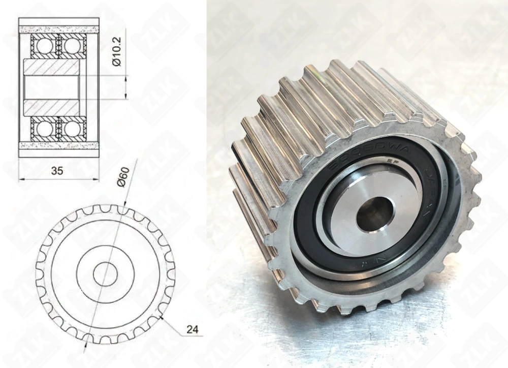59TB0515 (ZA)  NSK зубчатый ремень