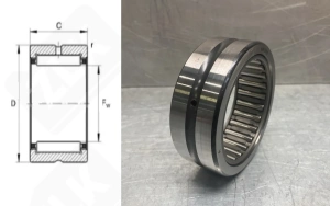 Подшипник NKS60 радиальный игольчатый 60-80-28 мм