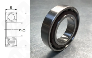 Подшипник 66322 Е (7322BECBP) радиально-упорный шариковый 110-240-50 мм