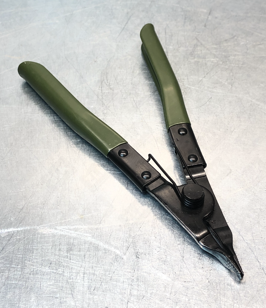 Съемник стопорных колец без отверстий 220мм