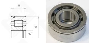 Подшипник 25RT59SNC3 радиальный роликовый 25-59-24 мм