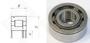 Подшипник 25RT59SNC3 радиальный роликовый 25-59-24 мм