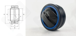 Подшипник ШСП25 (GE25ES2RS) шарнирный 25-47-18/28 мм