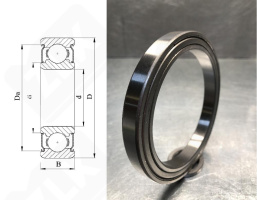 Подшипник 55BNR10XTYNVIVDBLP4 радиально-упорный шариковый 55-90-18 мм
