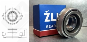 Подшипник выжимной FCR6229112E  упорный роликовый  33-70-34 мм